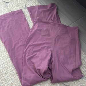 Lulu lemon flare leggings full lengthth size 8